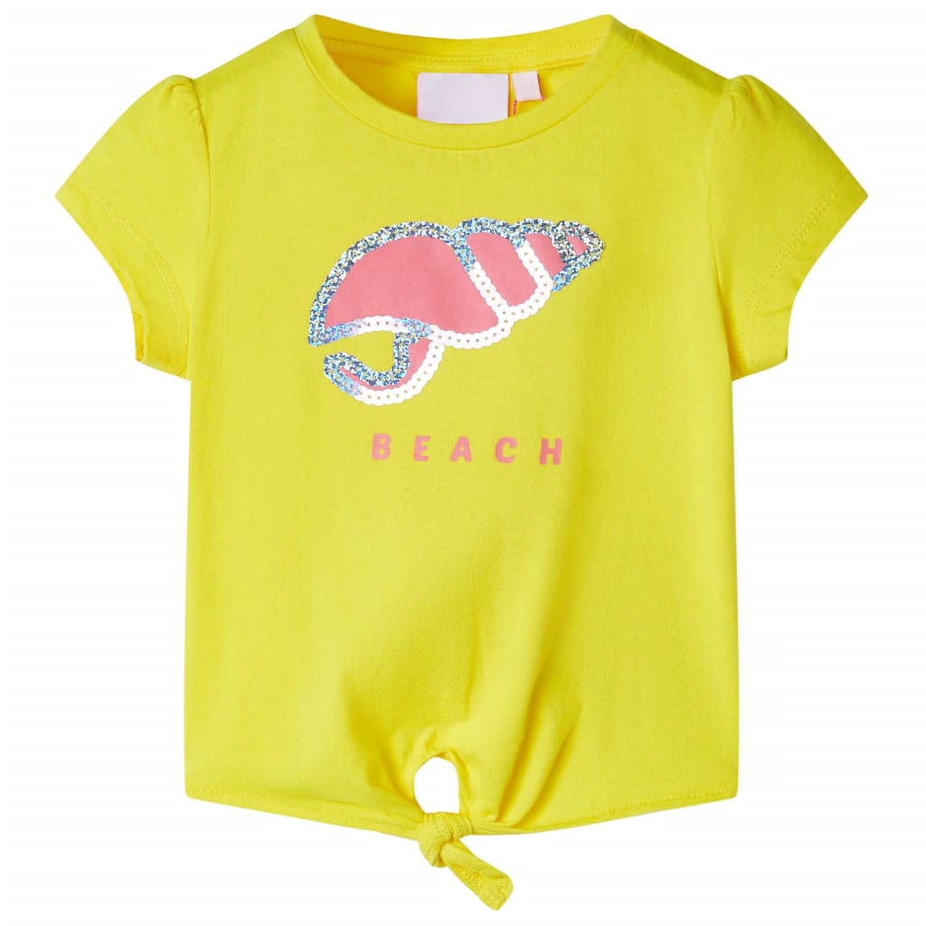 VidaXL Kindershirt 104 gelb