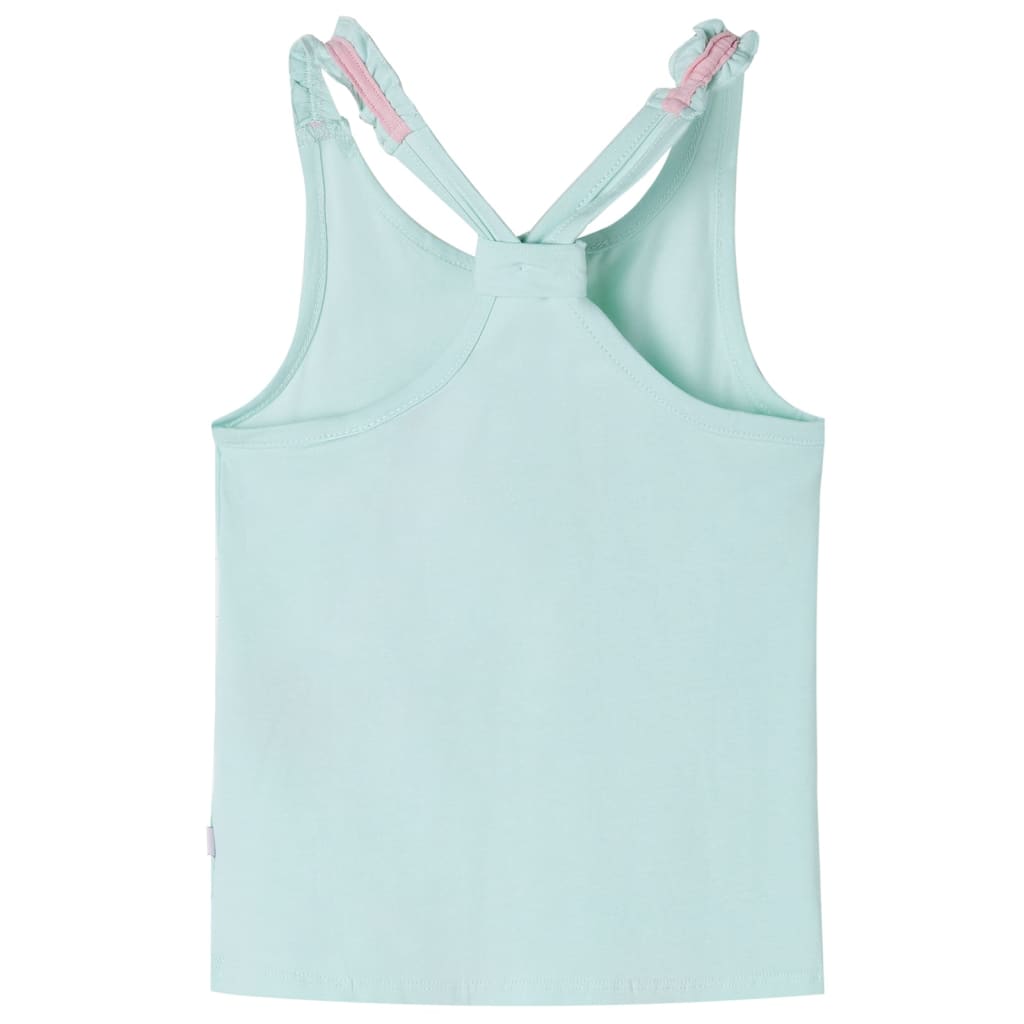 VidaXL Kinder-Top 92 helles Mint