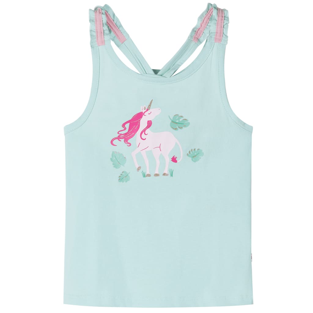 VidaXL Kinder-Top 128 helles Mint