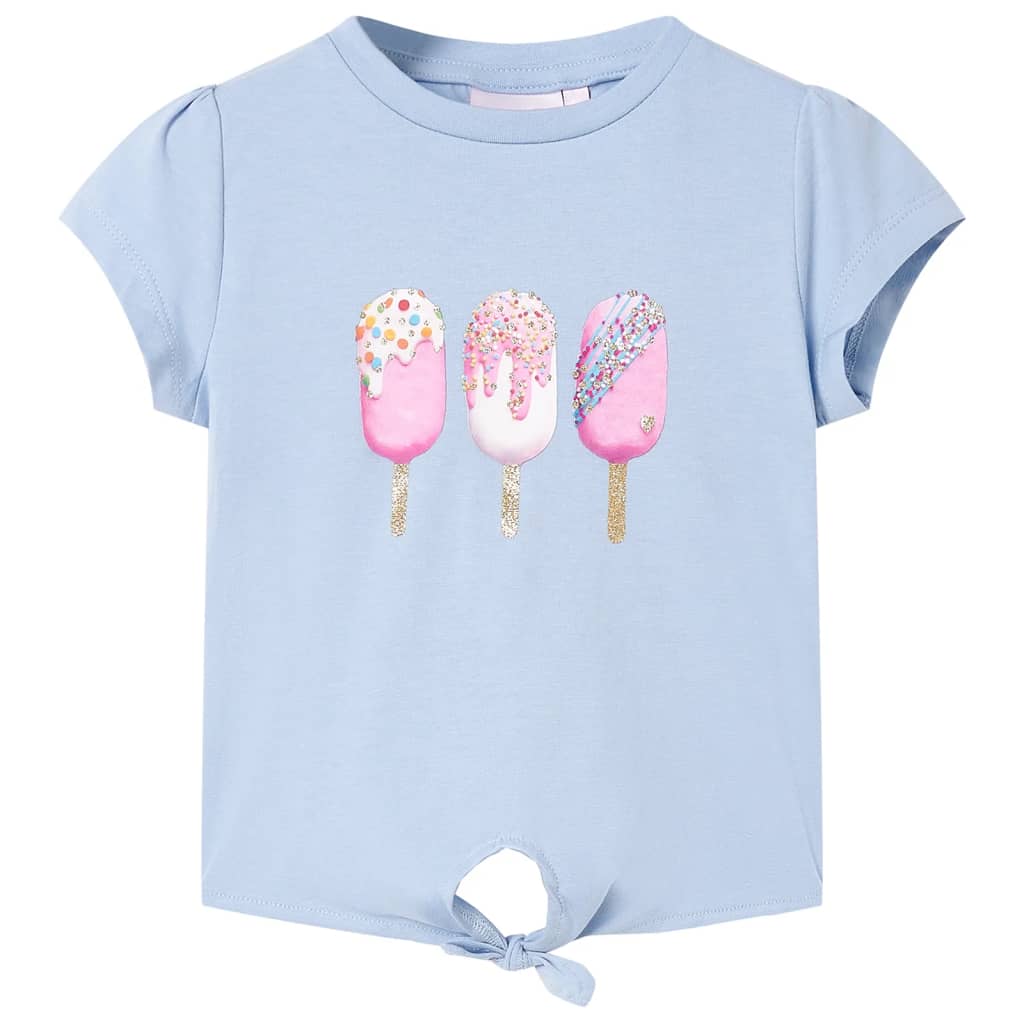 VidaXL Kindershirt 140 blau