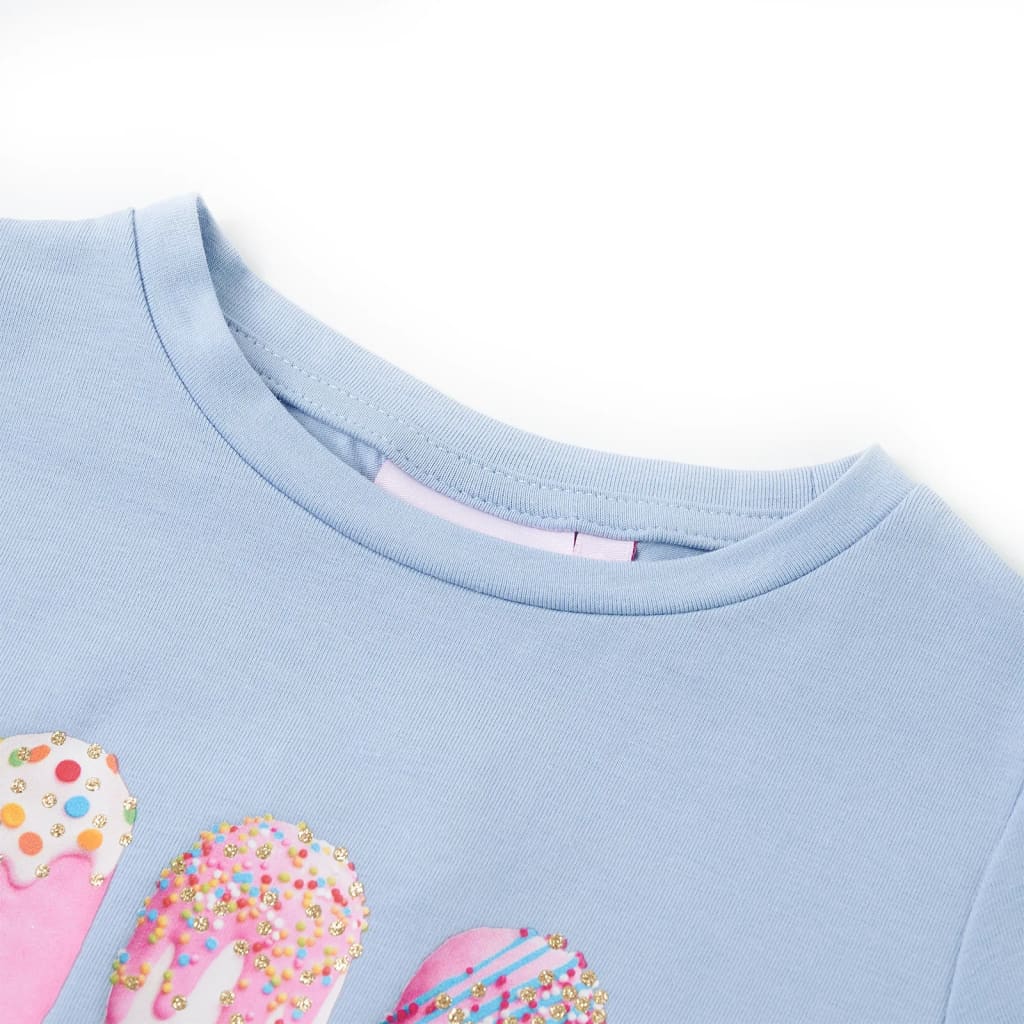VidaXL Kindershirt 140 blau