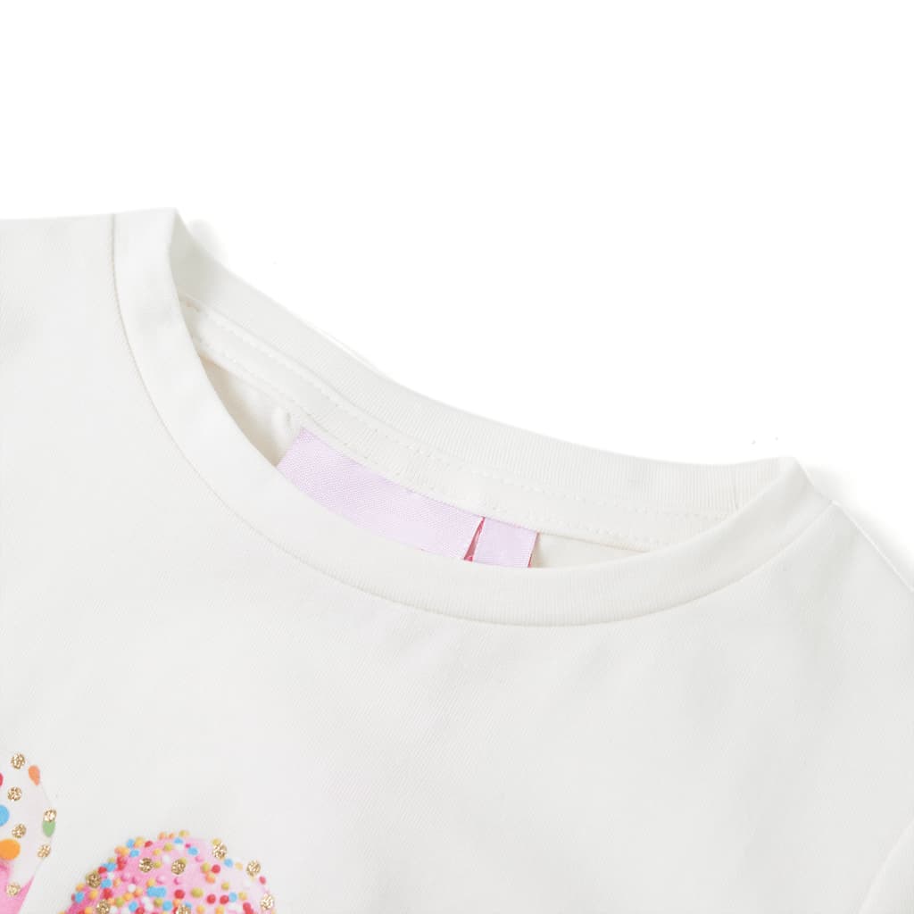 VidaXL Kinderhemd 104 Ecru