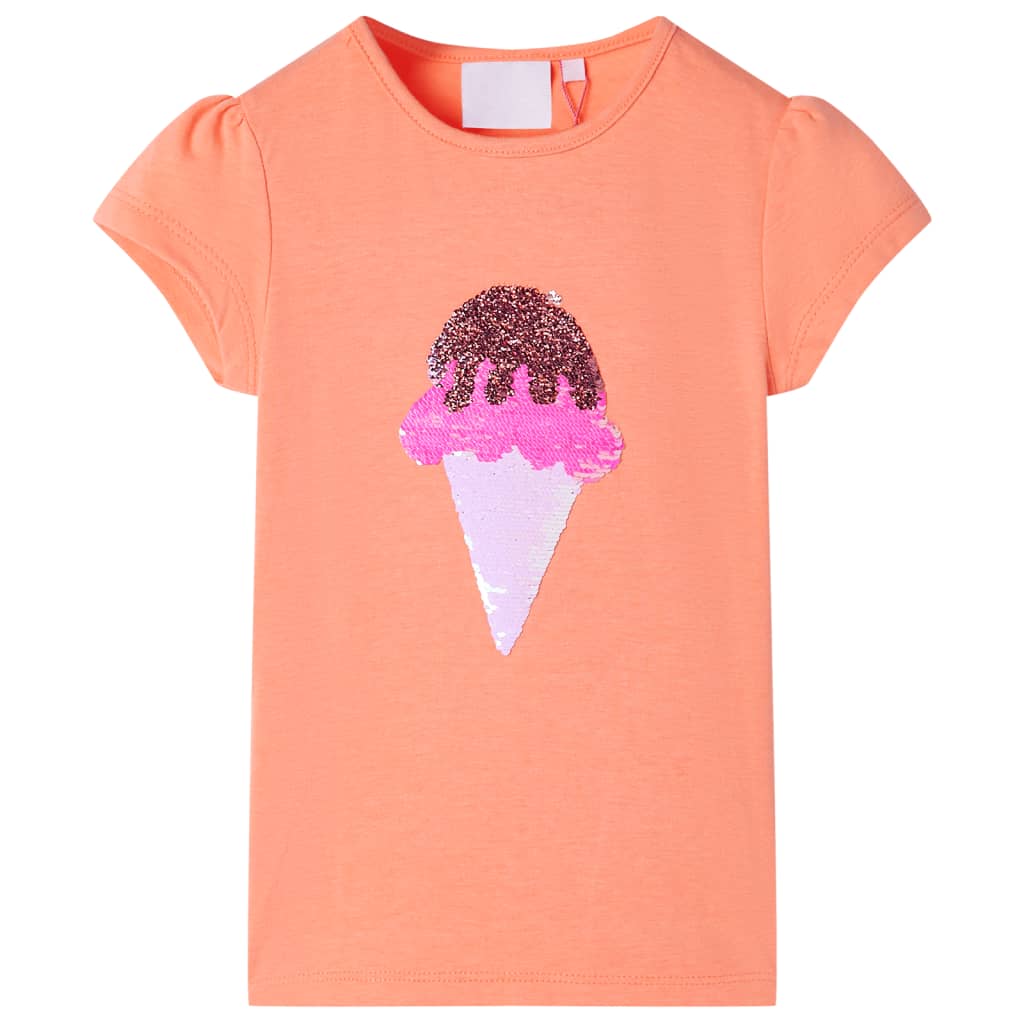 VidaXL Kindershirt 92 neonorange