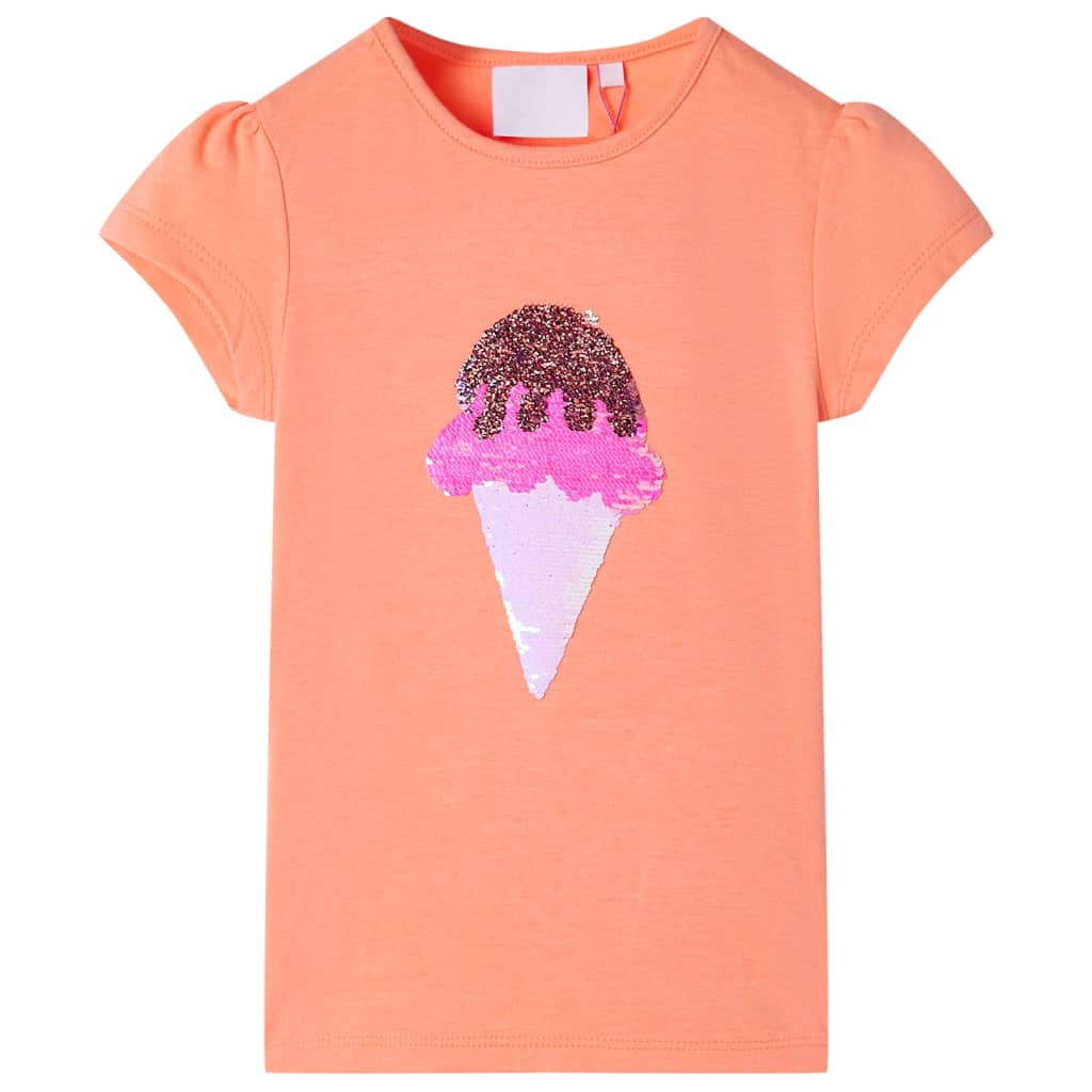 VidaXL Kindershirt 116 neonorange
