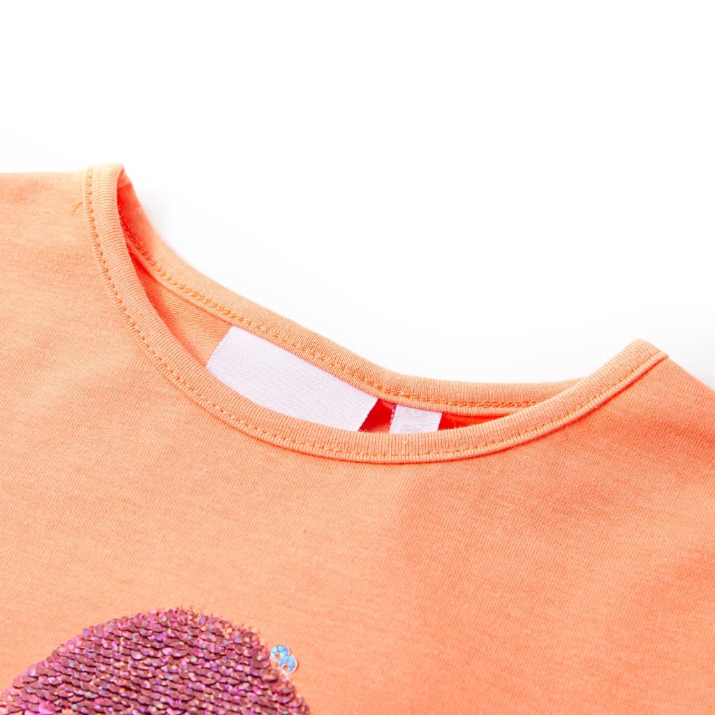 VidaXL Kindershirt 140 neonorange
