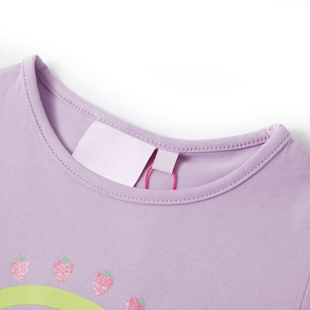 VidaXL Kindershirt 104 Flieder