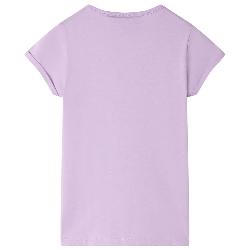 VidaXL Kindershirt 128 Flieder