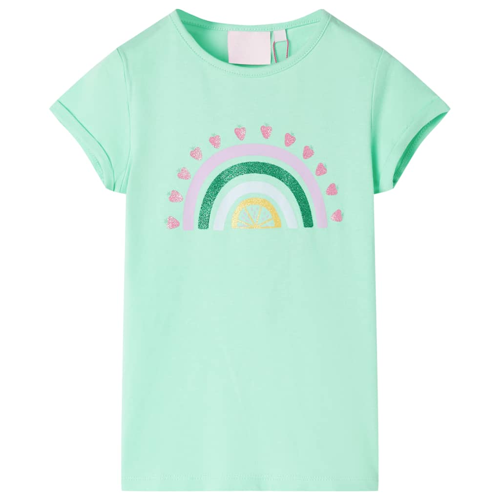 VidaXL Kindershirt 92 hellgrün