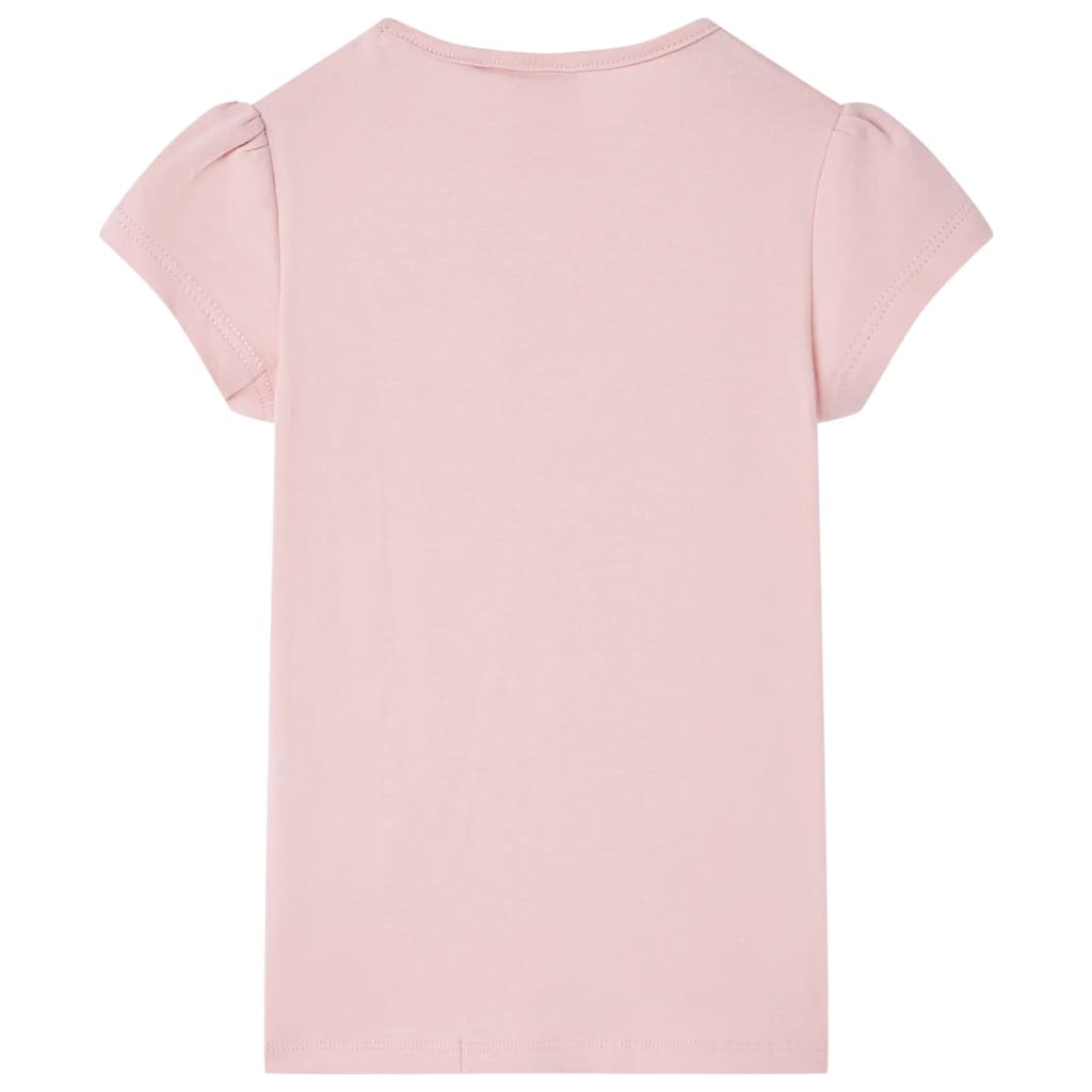 VidaXL Kindershirt 104 hellrosa