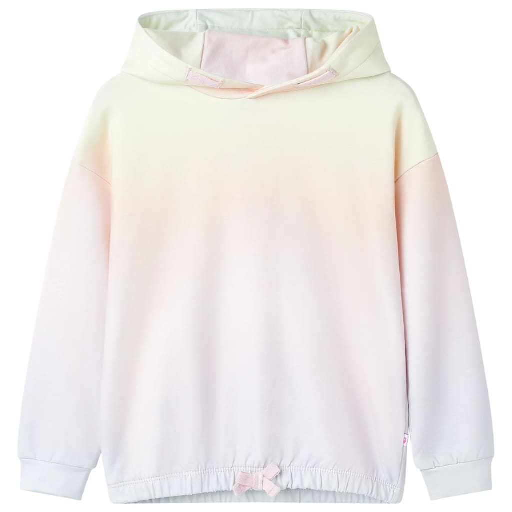 VidaXL Kinderpullover mit Kapuze 92 Sterne Weiß