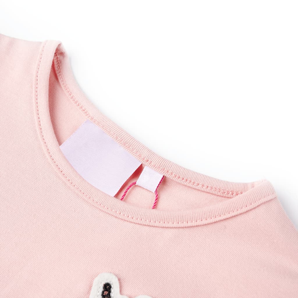 VidaXL Kindershirt 116 hellrosa
