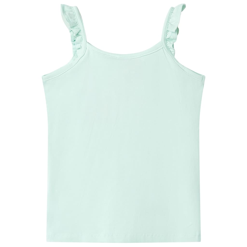 VidaXL Kinder-Top 116 helles Mint