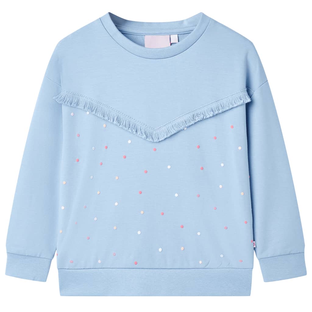 VidaXL Kinderpullover 128 Blau