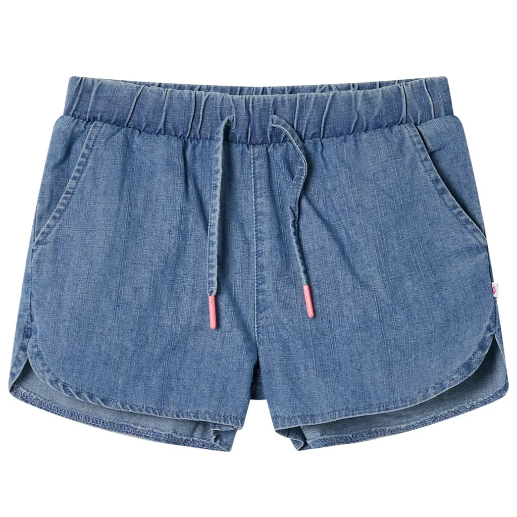 VidaXL Kindershorts 116 Denimblau