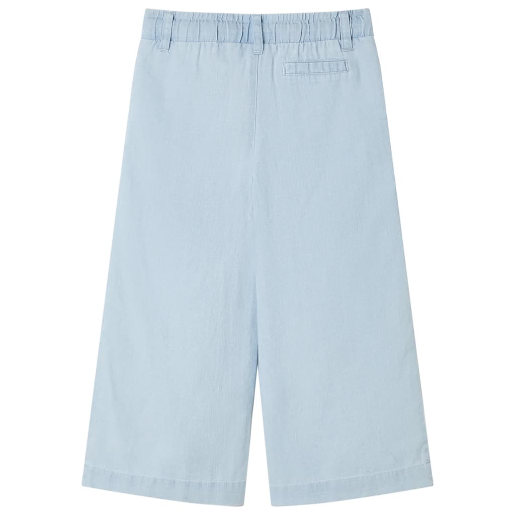 VidaXL Kinderhose 140 Soft Denim Blau