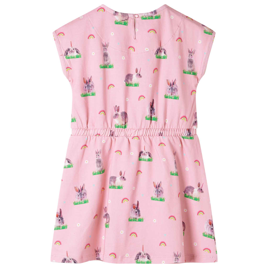 VidaXL Kinderkleid 140 hellrosa