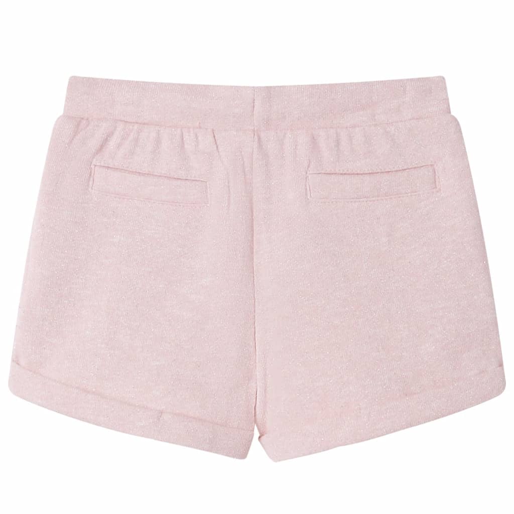 VidaXL Kindershorts mit Kordelzug 92 hellrosa gemischt