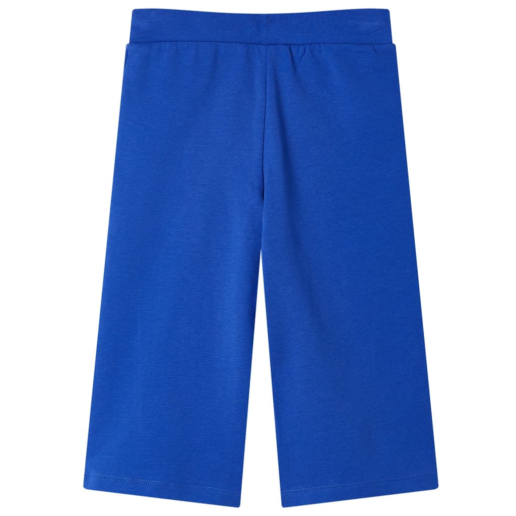 Vidaxl kinderbroek met wijde pijpen 104 kobaltblauw