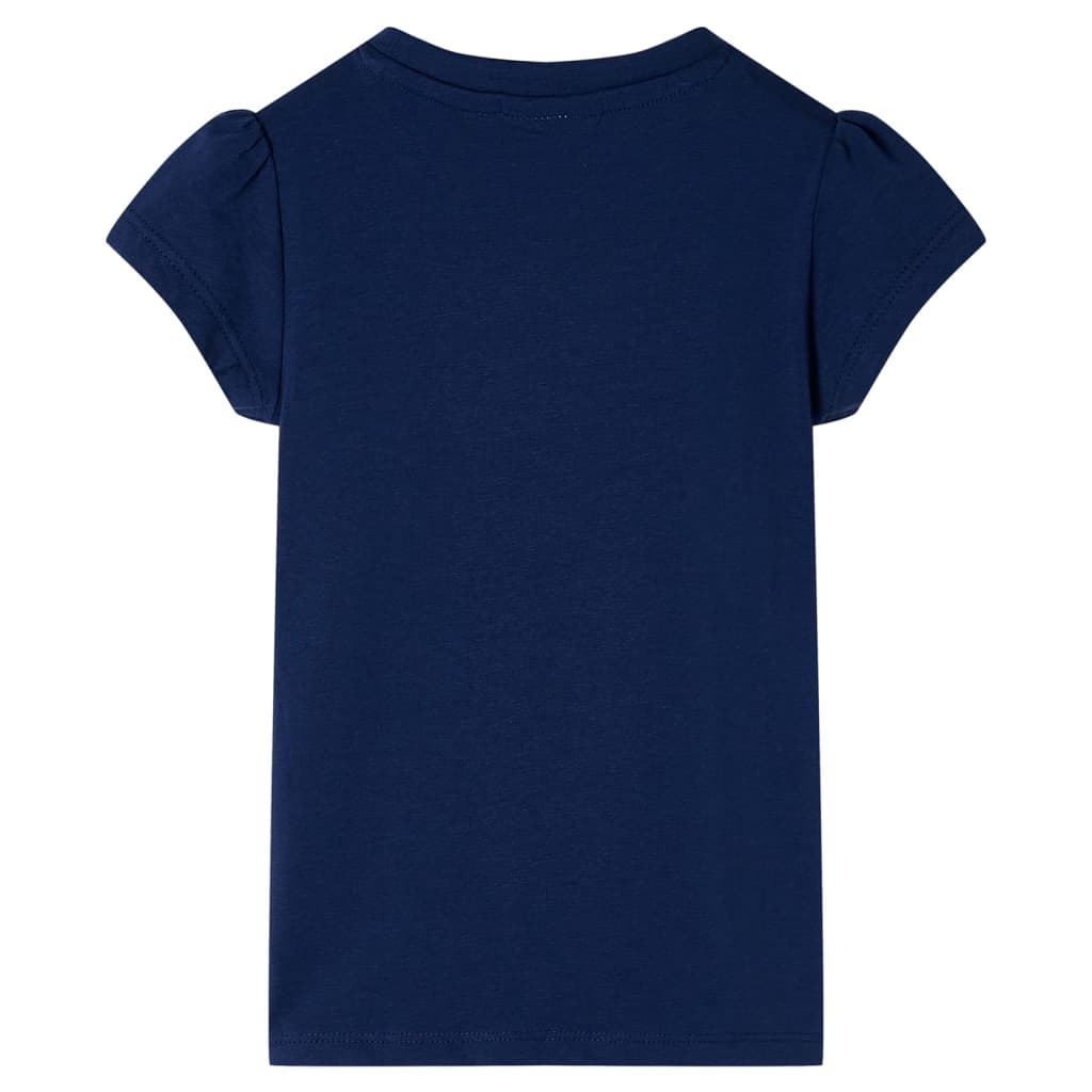 VidaXL Kinderhemd 116 Marineblau
