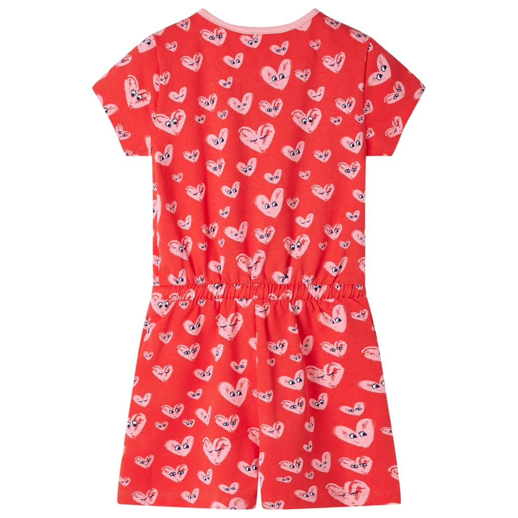 VidaXL Kinderoverall 116 rot