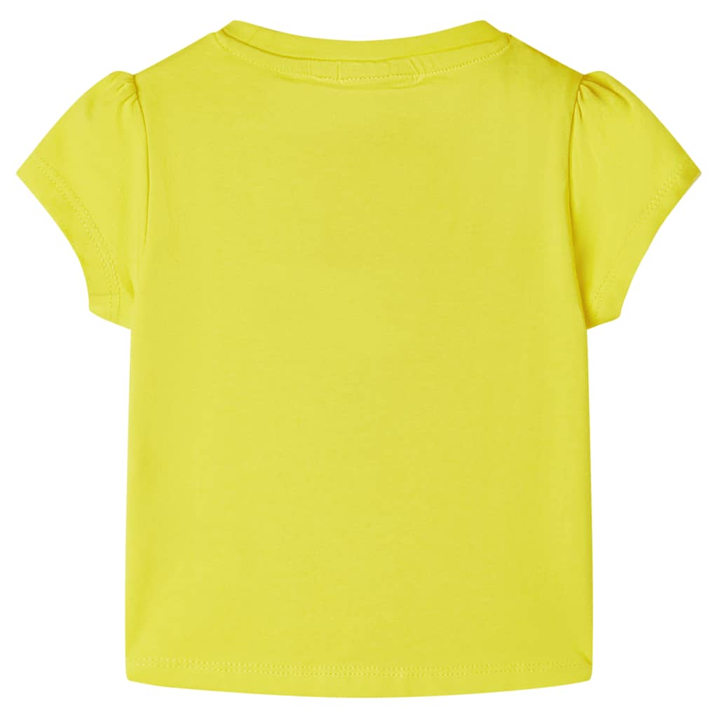 VidaXL Kindershirt 92 Gelb
