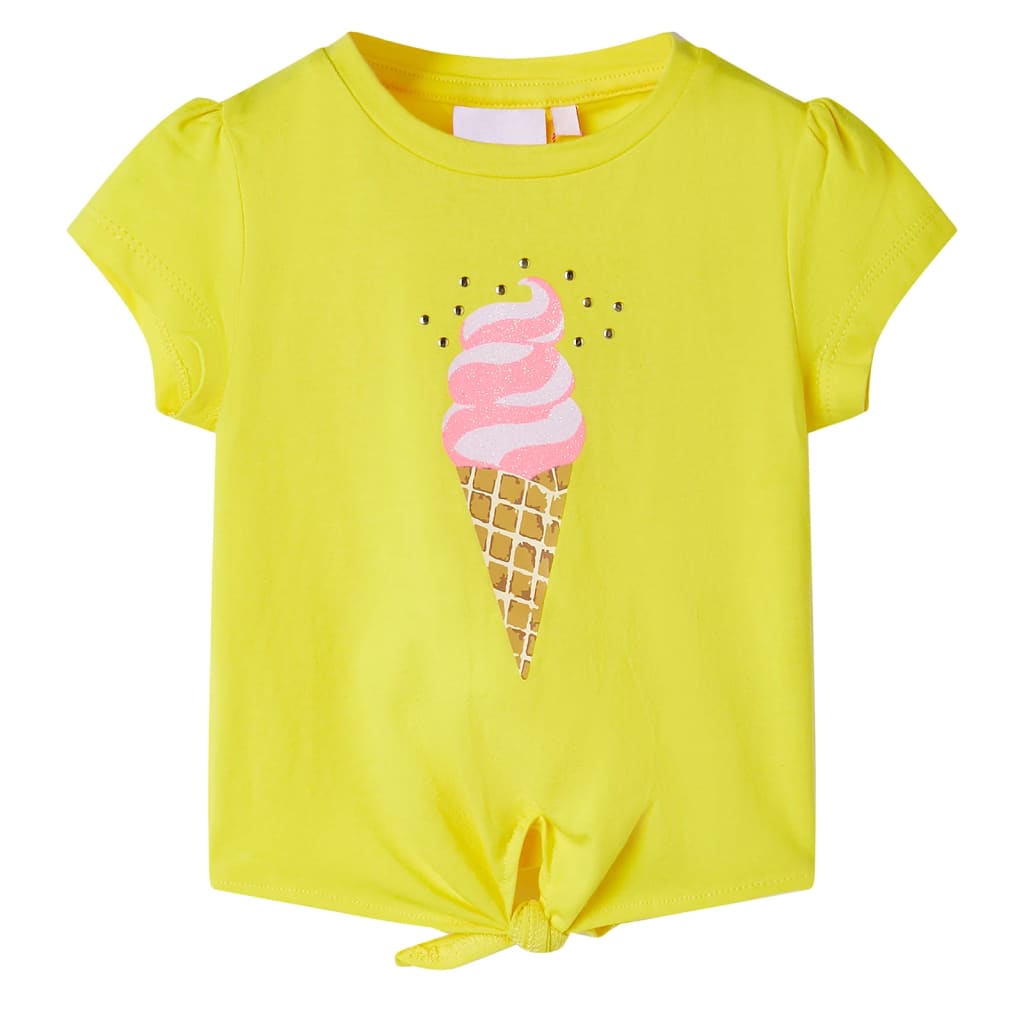 VidaXL Kindershirt 104 gelb