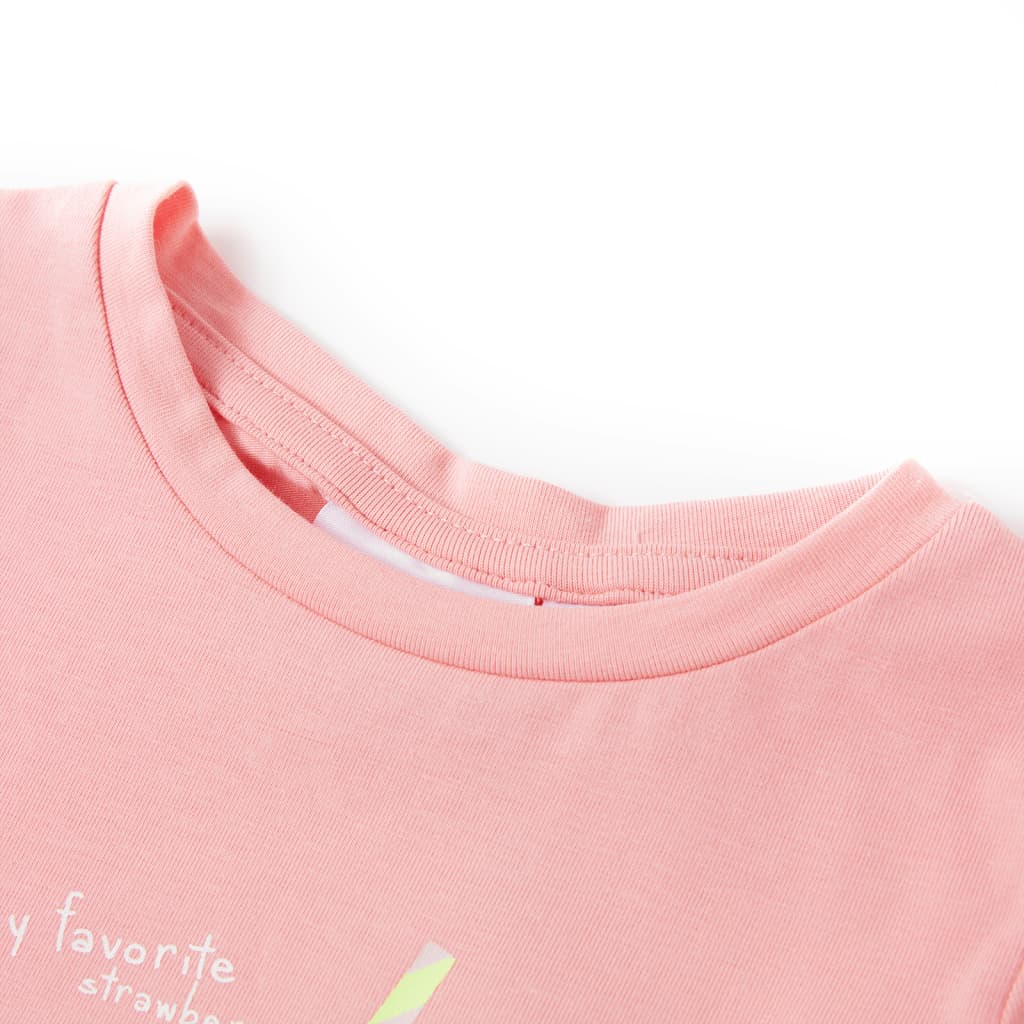 VidaXL Kindershirt 128 rosa