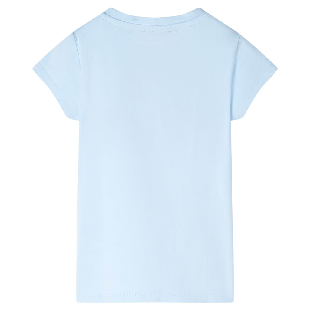 VidaXL Kindershirt 128 Soft Blue