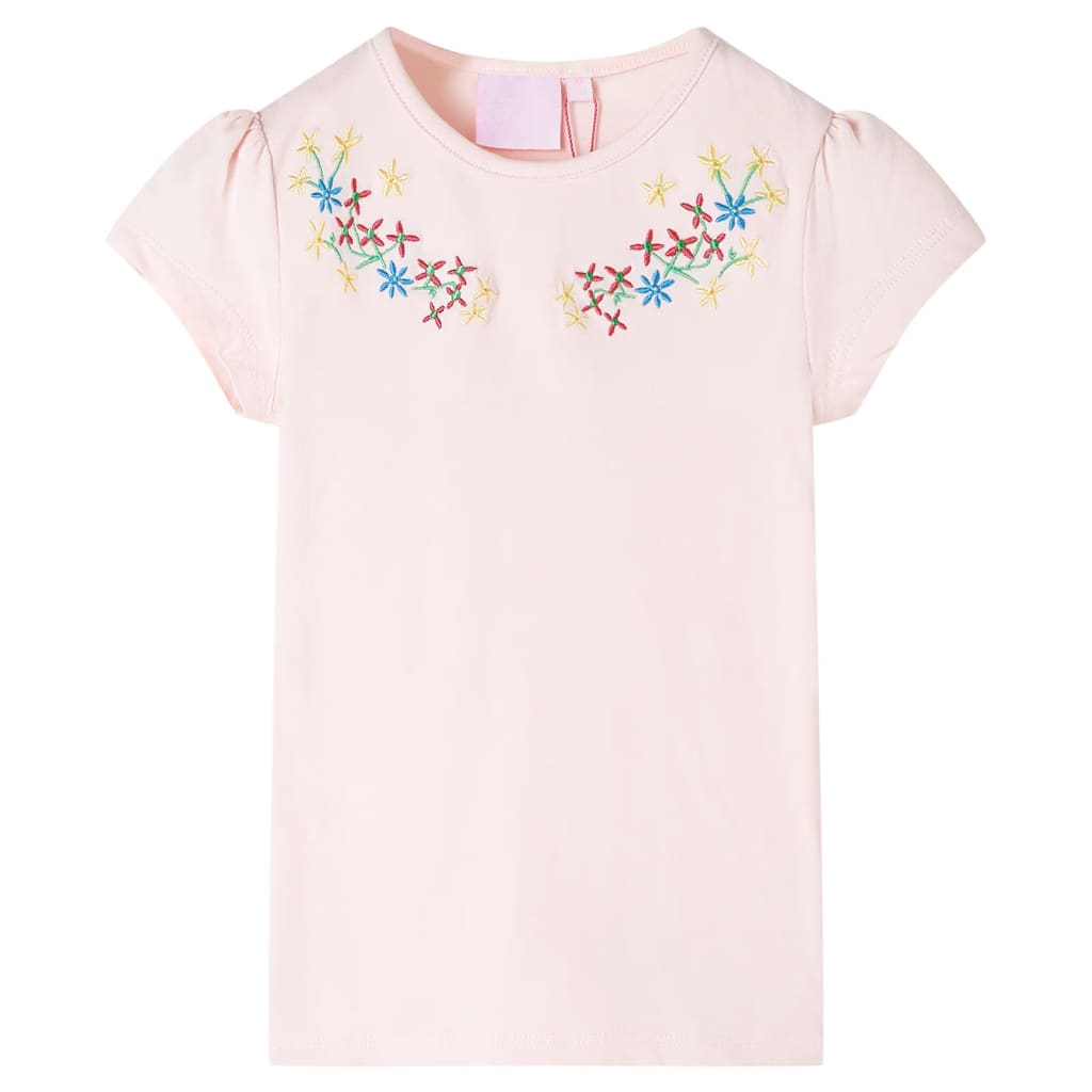 VidaXL Kindershirt 116 zartrosa
