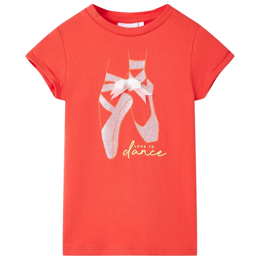 VidaXL Kindershirt 116 rot