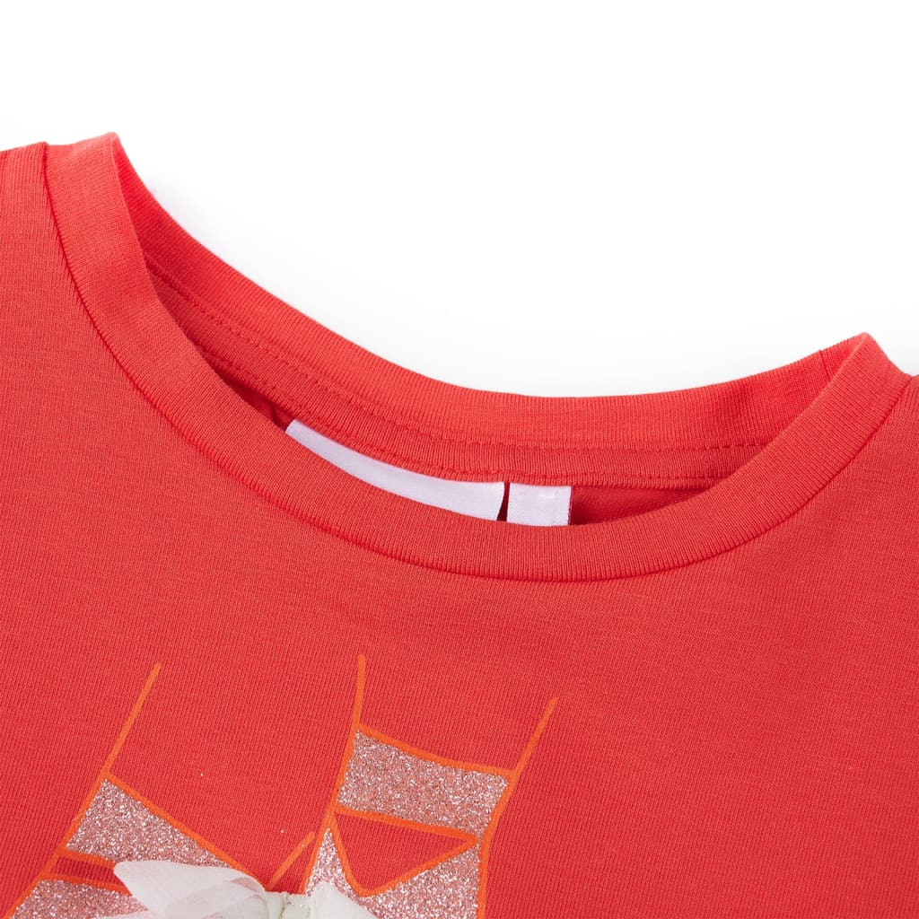 VidaXL Kindershirt 140 rot