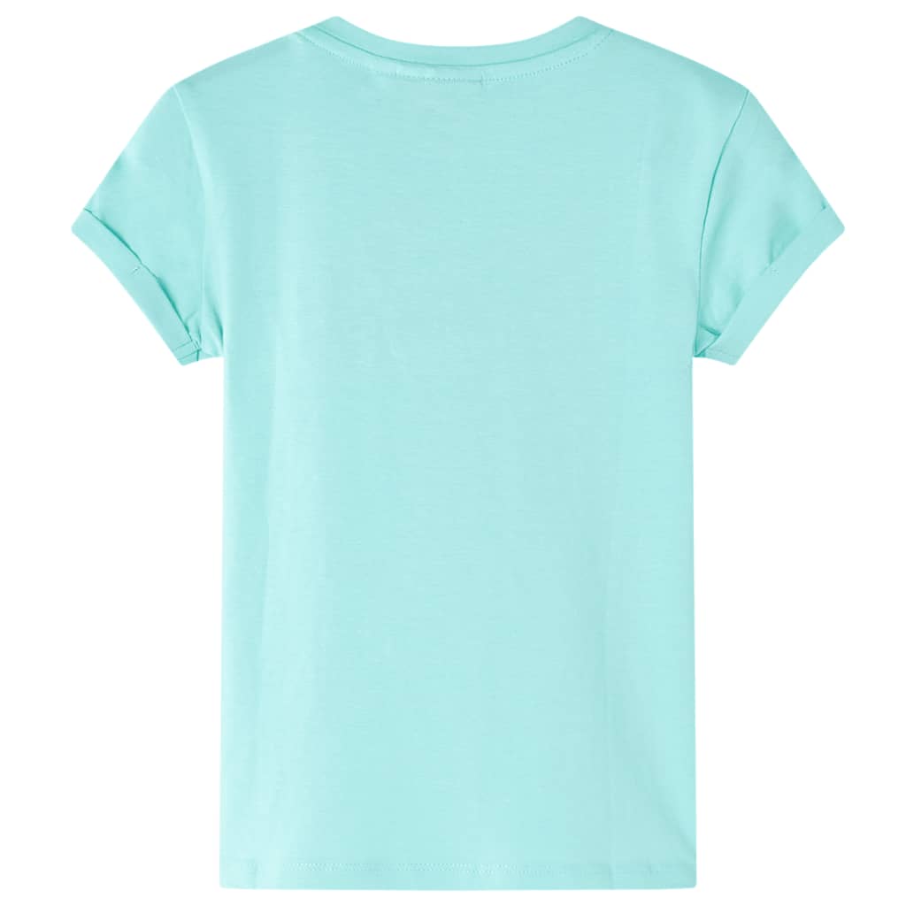 VidaXL Kindershirt 104 helles Mint