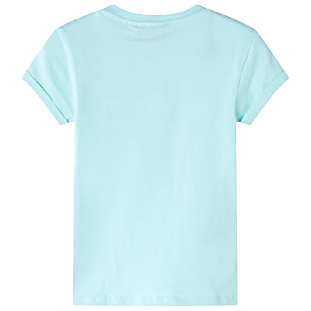 VidaXL Kindershirt 92 Hellseeblau