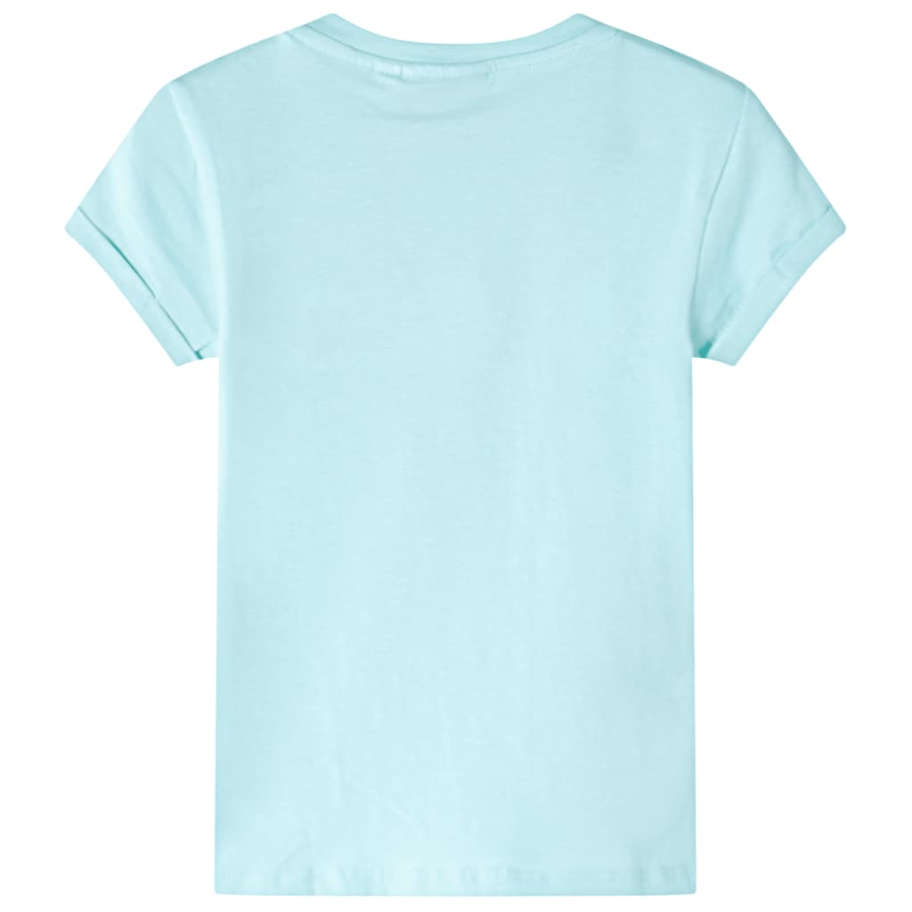 VidaXL Kindershirt 116 Hellseeblau