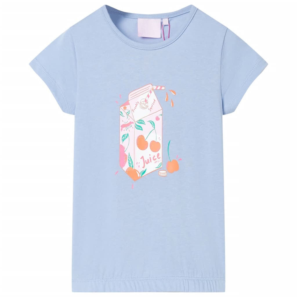 VidaXL Kindershirt 116 blau