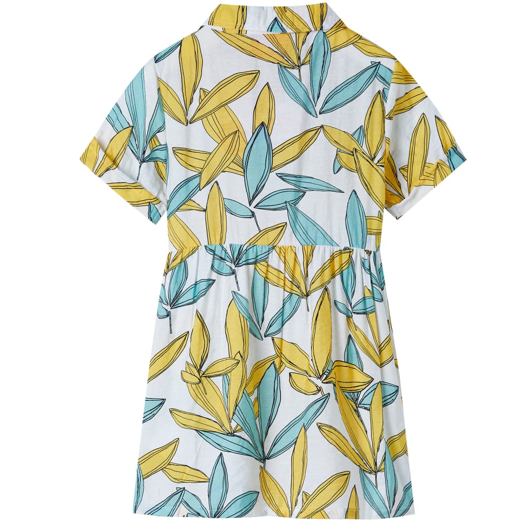 VidaXL Kinderkleid 128 Ecru