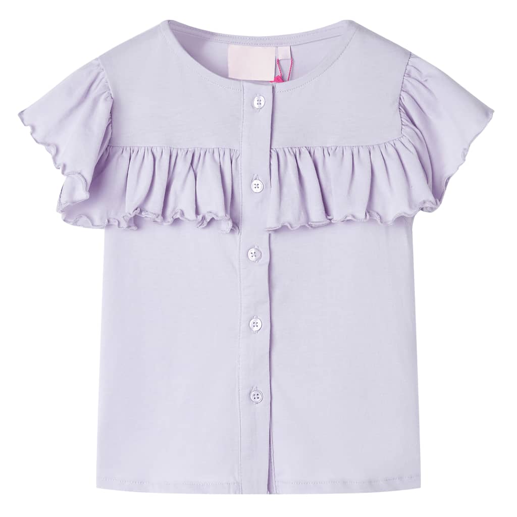 VidaXL Kindershirt 140 Flieder