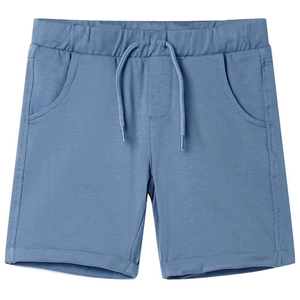 VidaXL Kindershorts mit Kordelzug 92 dunkelblau
