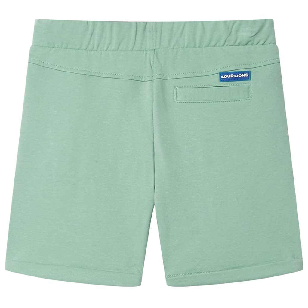 VidaXL Kindershorts mit Kordelzug 128 helles Khaki