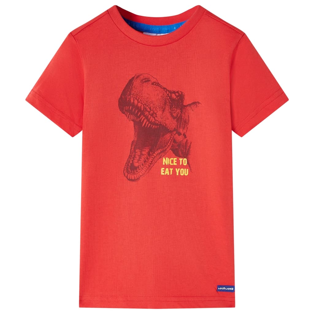 VidaXL Kindershirt 92 rot
