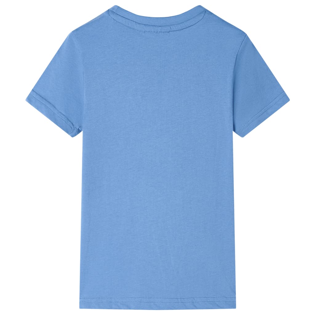 VidaXL Kindershirt 140 Mittelblau