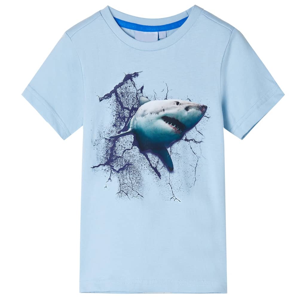 VidaXL Kindershirt 92 Hellblau
