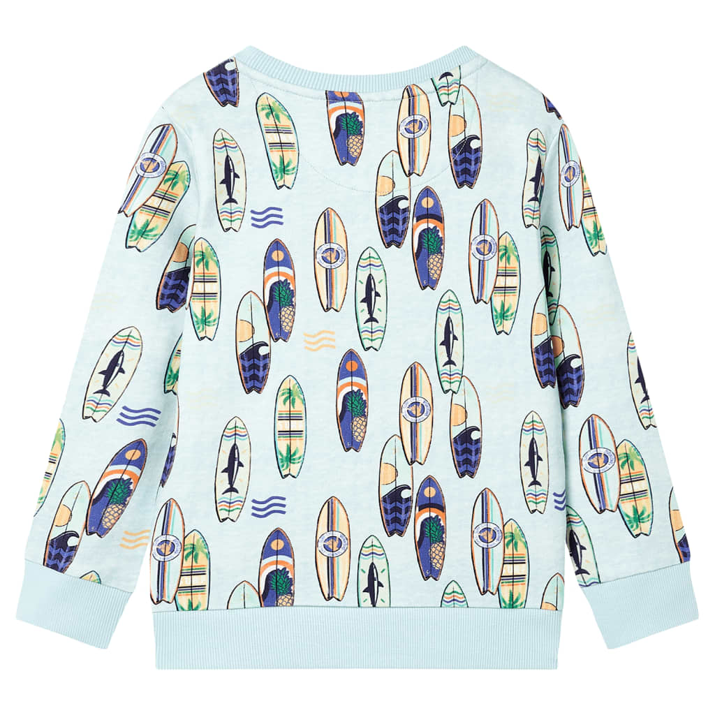 VidaXL Kinderpullover 92 weiches Blau gemischt