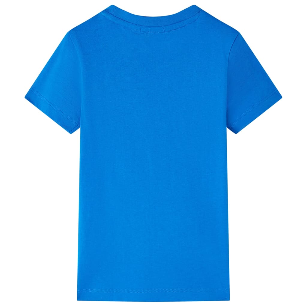 VidaXL Kindershirt 128 leuchtend blau