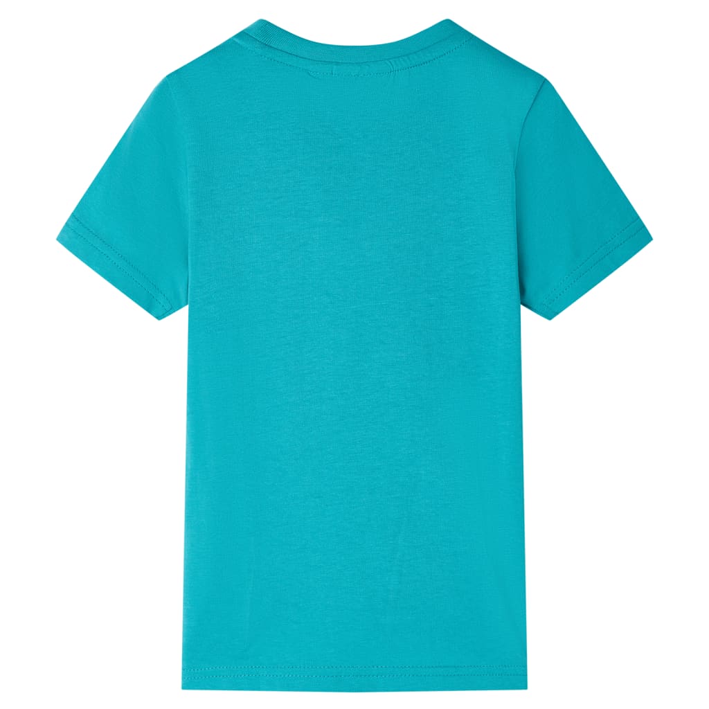 VidaXL Kindershirt mit kurzen Ärmeln 92 dunkles Mint