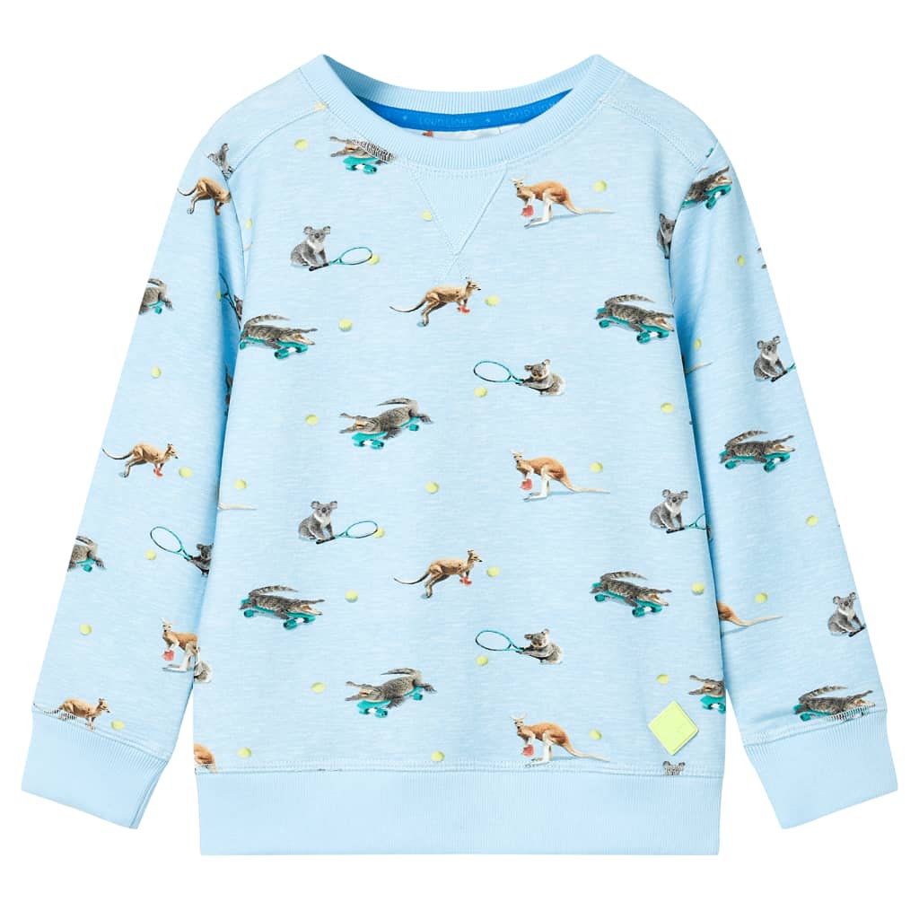 VidaXL Kinderpullover 116 Hellblau gemischt