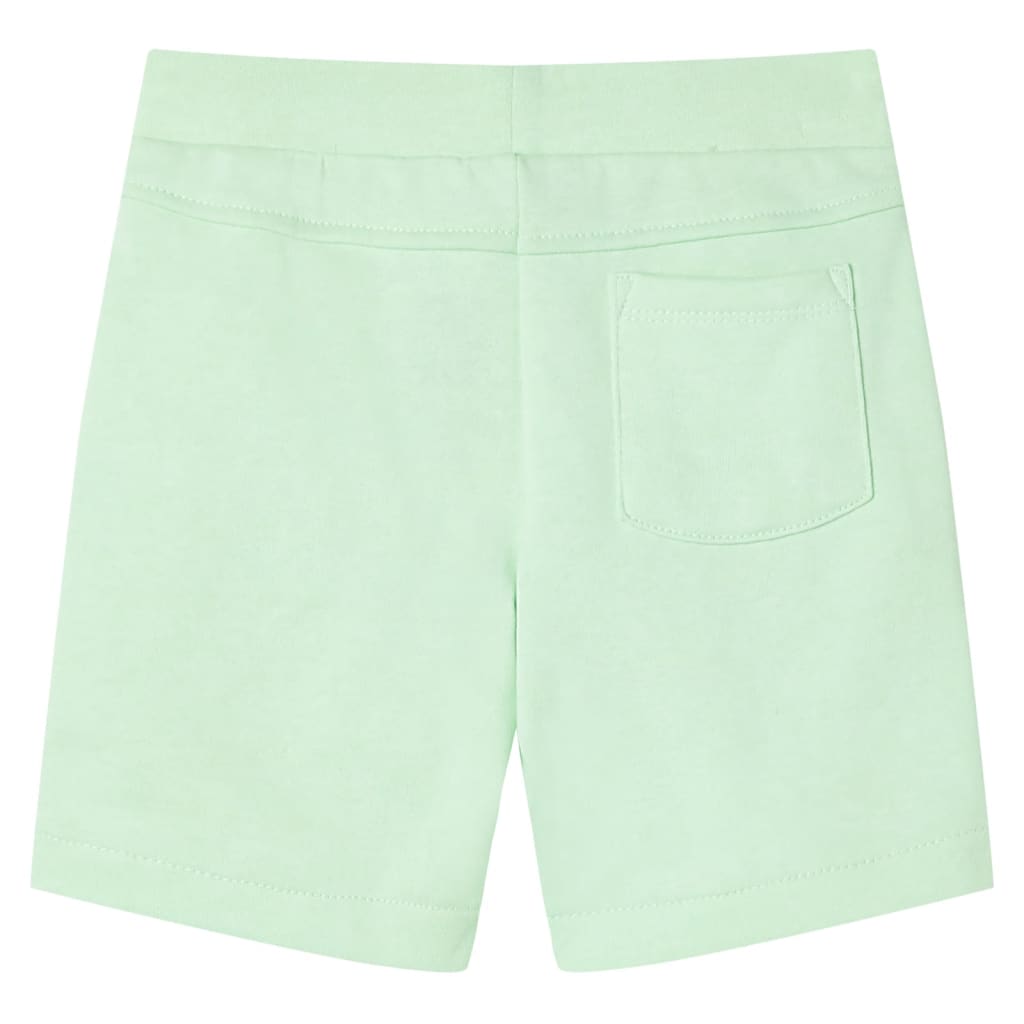 VidaXL Kindershorts mit Kordelzug 140 Hellgrün