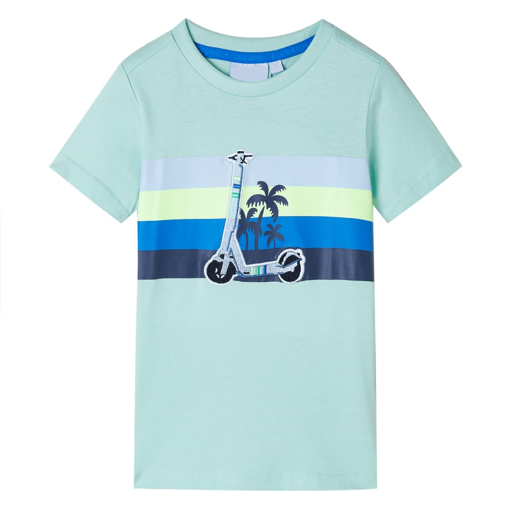 VidaXL Kindershirt 104 helles Mint