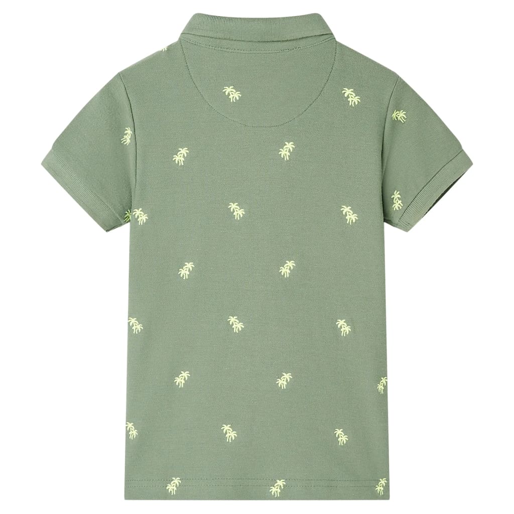 VidaXL Kinderpoloshirt 128 Khaki