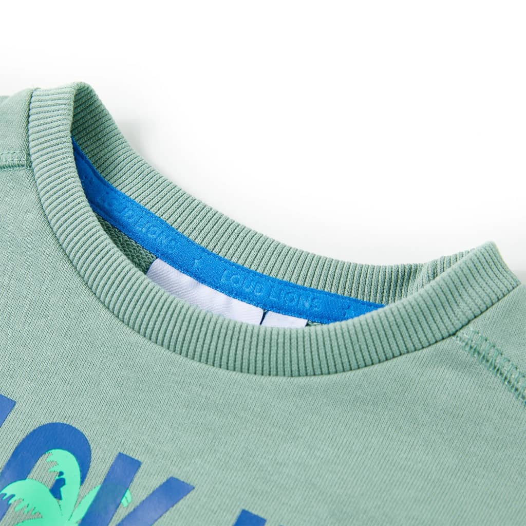 VidaXL Kinderpullover 128 Hellkhaki
